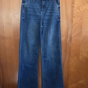 Brand New Sneak Peek Dark Blue Flare Jeans